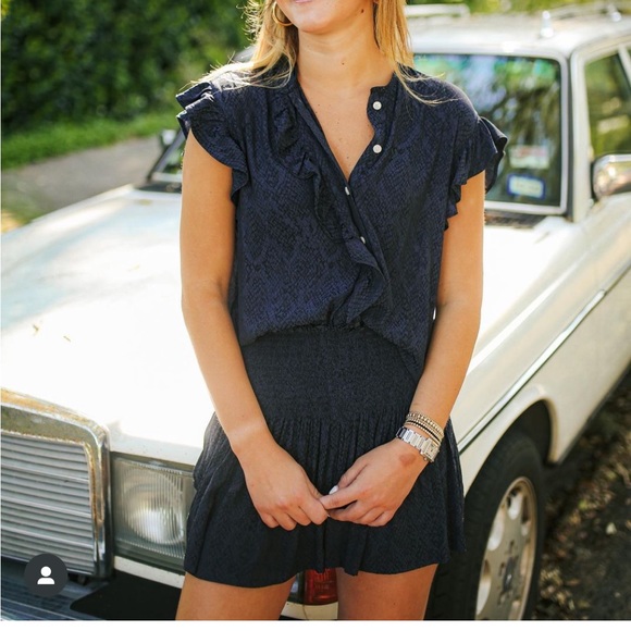 Koch Navy Python Palm top - Picture 1 of 6